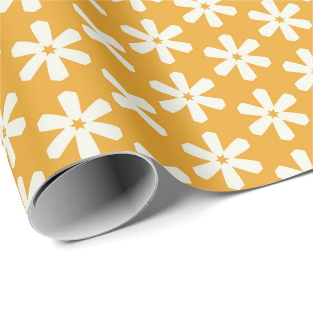 Papier Cadeau Flocon de neige pp3 (Coin rond)