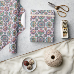 Papier Cadeau Flocons de Neige Hors du Commun