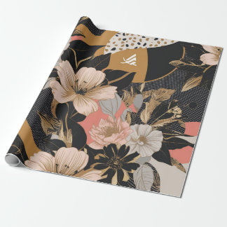 Papier Cadeau floral