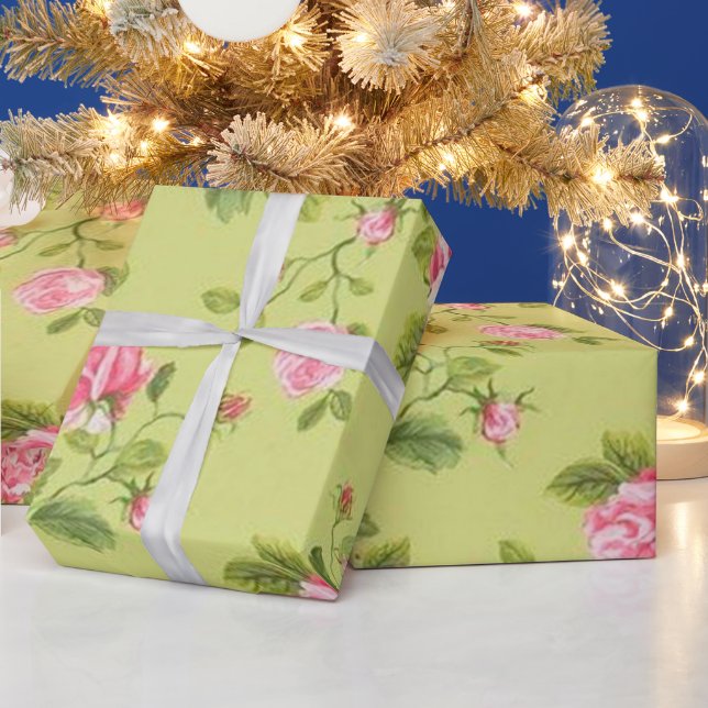 Papier Cadeau Floral (Vacances)