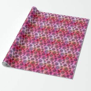 Papier Cadeau Floral ornemental : Ethnic Seamless