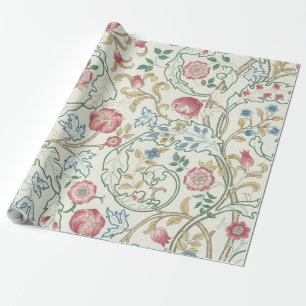Papier Cadeau Flore, motifs floraux, William Morris