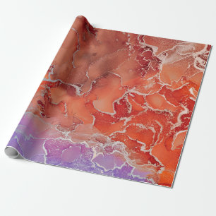 Papier Cadeau Fluid Art. Moderne ? arrière - plan coloré bstract