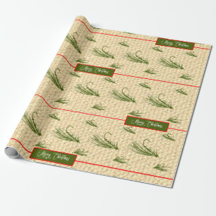 Papier Cadeau Fly Fishing Noël