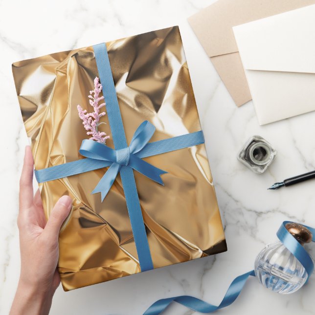 Papier Cadeau  Foil Crinkle Pattern (Cadeaux)