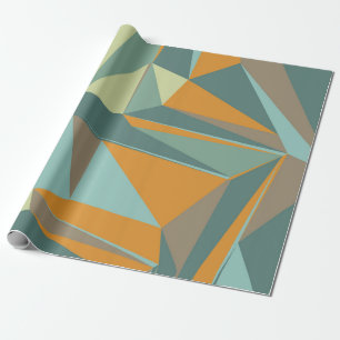Papier Cadeau Fond abstrait avec triangles colorésabstrac