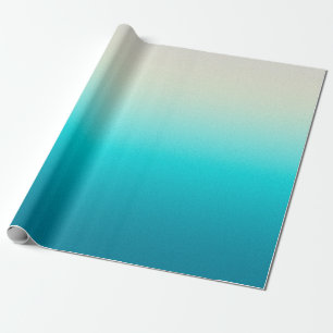 Papier Cadeau Fond Abstrait Dégradé Bleu Aqua Ombre Douce