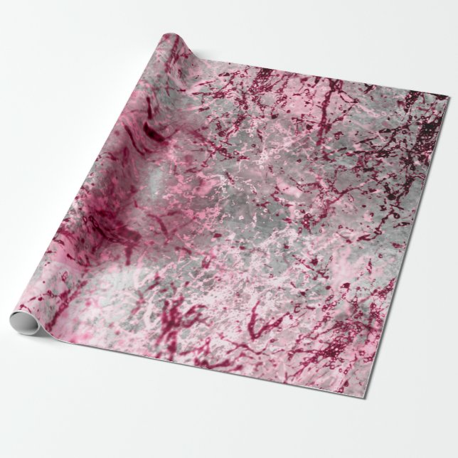 Papier Cadeau fond rose, déco, motif, abstrait, âgé, (Déroulé)