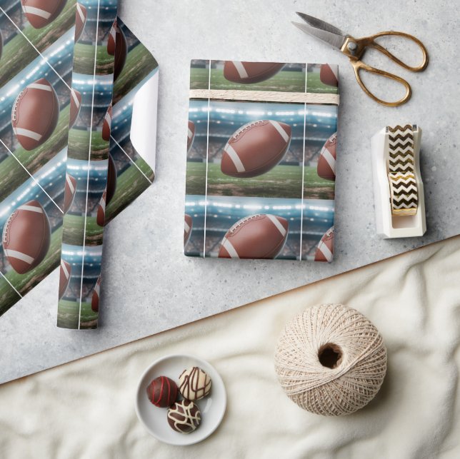Papier Cadeau Football américain (Artisanat)