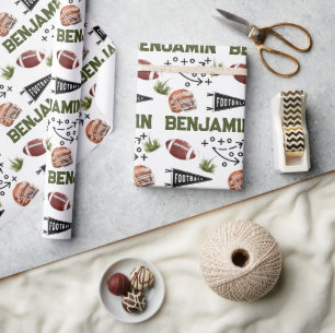 Papier Cadeau Football américain