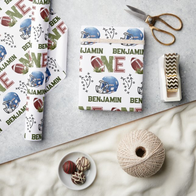 Papier Cadeau Football américain (Artisanat)