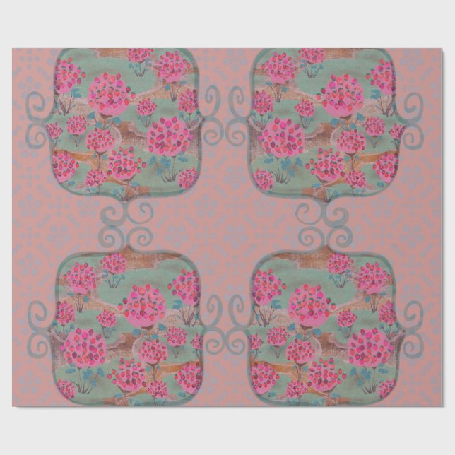 Papier Cadeau For the Love of Berry Wrapping Paper 3 (Plat)