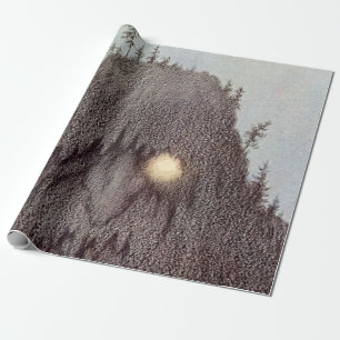 Papier Cadeau « Forest Troll - Skogtroll » par Theodor Kittelsen