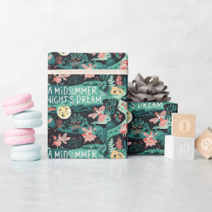 Papier Cadeau Forêt Enchantée : Fée Whimsical