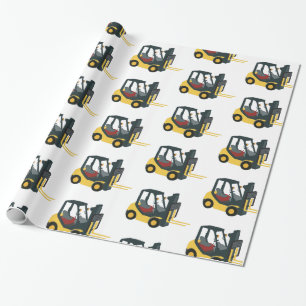 Papier Cadeau Forklift