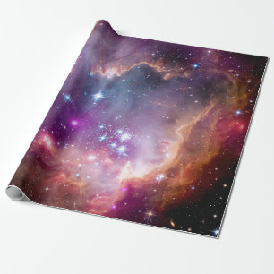 Papier Cadeau Formation d'étoiles NGC 602 - Photo de la NASA Hub