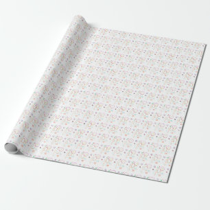 Papier Cadeau Formes Colorées
