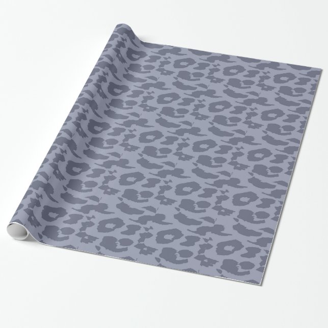 Papier Cadeau Fourrure Empreinte de léopard 7 (Déroulé)