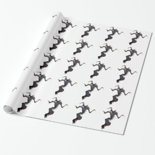 Papier Cadeau Fous-Abstrait Oiseau de Mer