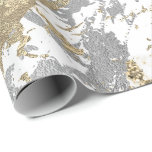 Papier Cadeau Foxier Champagne Gold Marbre brillant Métallurgiqu<br><div class="desc">Minimalisme et élégance selon les tendances actuelles de décoration intérieure. Pour De Nombreuses Occasions De Glam De Luxe</div>