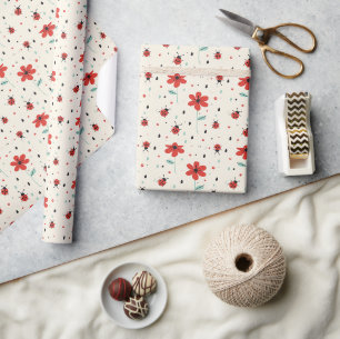 Papier Cadeau Fraîcheur Ladybug