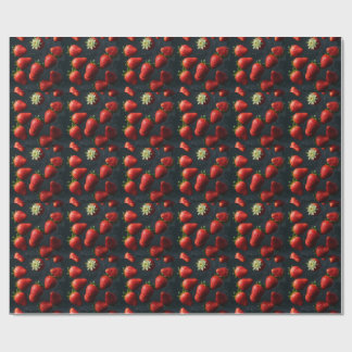 Papier Cadeau Fraise
