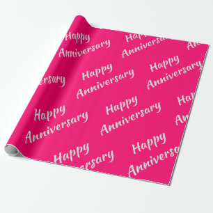 Papier Cadeau Framboise Vive
