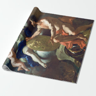 Papier Cadeau Francesco Solimena Vénus à la Forge du Vulcan