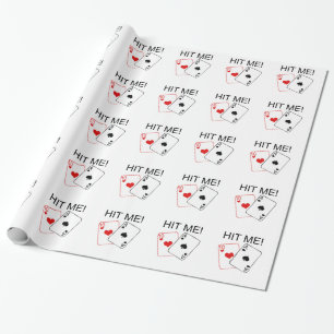 Papier Cadeau FRAPPEZ-MOI ! Nerf de boeuf