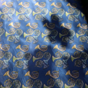 Papier Cadeau French Horns Daisy Classe de groupe