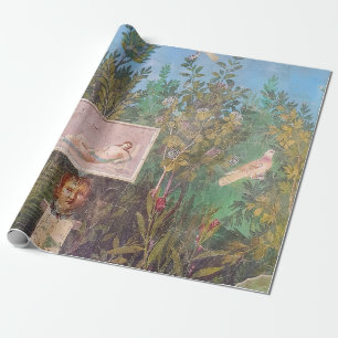 Papier Cadeau Fresque d'une scène de jardin, Pompéi