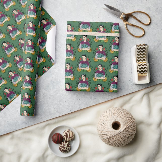 Papier Cadeau Frida Kahlo | Mi Mexico Lindo Pattern (Artisanat)
