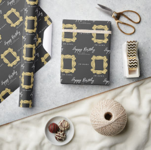 Papier Cadeau FRIENDS™ Cadre de judas Joyeux Anniversaire