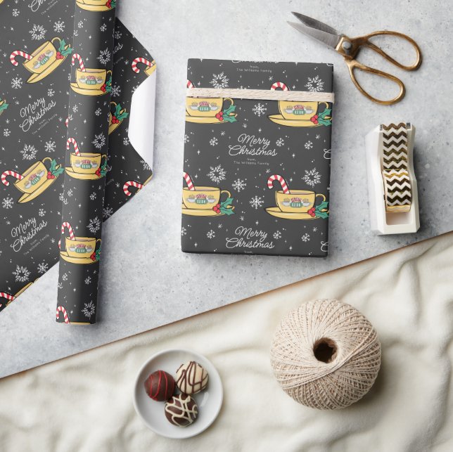 Papier Cadeau FRIENDS™ | Mug de vacances Central Perk - Noël (Artisanat)