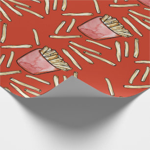 Papier Cadeau Fries françaises