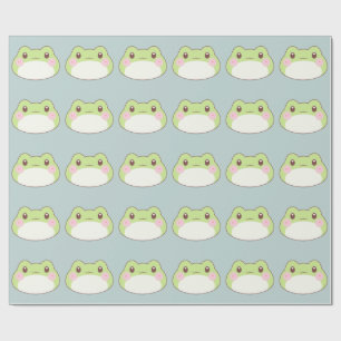 Papier Cadeau Frog Anniversaire des enfants Art