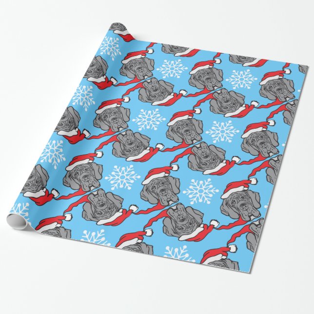 Papier Cadeau Fröhliche Weihnachten ! (Déroulé)