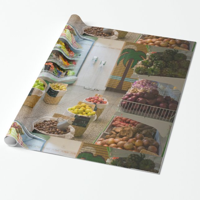 Papier Cadeau Fruit (Déroulé)