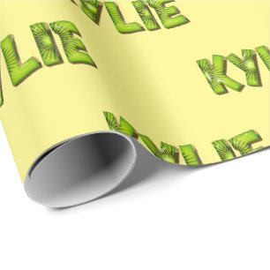 Papier cadeau fruit Kylie Kiwi