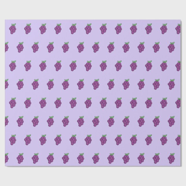 Papier Cadeau Fruits Frais  (Plat)