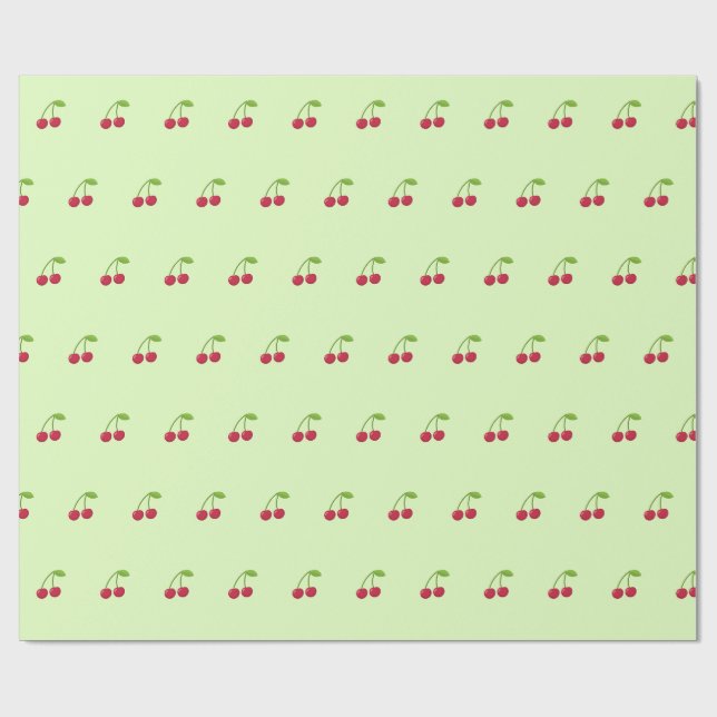 Papier Cadeau Fruits frais  (Plat)