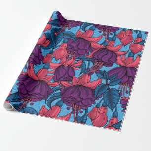 Papier Cadeau Fuchsia