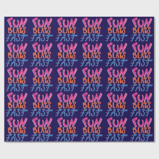 Papier Cadeau Fun Beats Fast