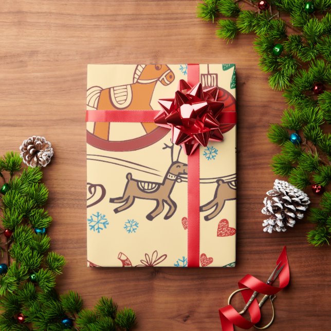 Papier Cadeau Fun de vacances (Cadeau de vacances)