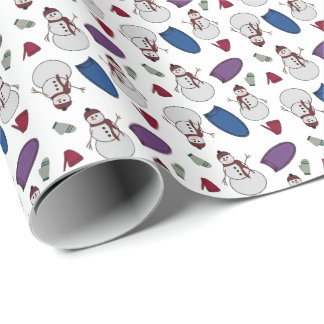 Papier cadeau Fun Hiver