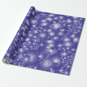 Papier Cadeau Fun PURPLE Abstrait Encre Super motif Splash