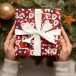 Papier Cadeau Funny Christmas Modern Whimsical Père Noël Collage<br><div class="desc">Ce design moderne présente un collage coloré de fantastiques Santas de Noël #noël #fêtes #fête #cadeaux #cadeaux #cadeaux #cadeaux #fêtescadeaux #cadeaux #cadeaux #fêtescadeaux #fêtescadeaux #saisonnières #papier à merveille #giftwrapping #giftwrapingfournitures #fête #fournitures #amusement</div>