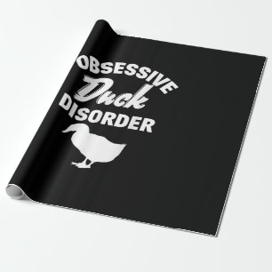 Papier Cadeau Funny Duck Hunting Odd Obsessive Duck Disorder