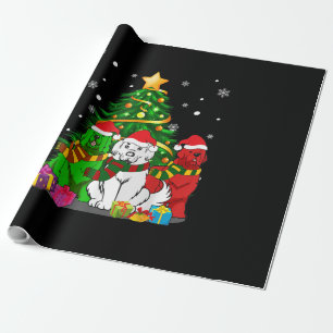 Papier Cadeau Funny Newfoundland Dog Meilleur poison de Christ