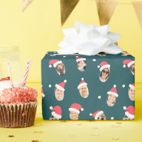 Funny Santa Hats Neuf photos de famille